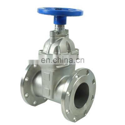 DKV Monolithic forged gost stainless steel flanged gate valve 1/2 inch