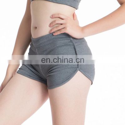 Hot selling custom Gym Fitness Shorts Women Tight Workout Yoga Shorts Casual street wear sexy shorts for ladies