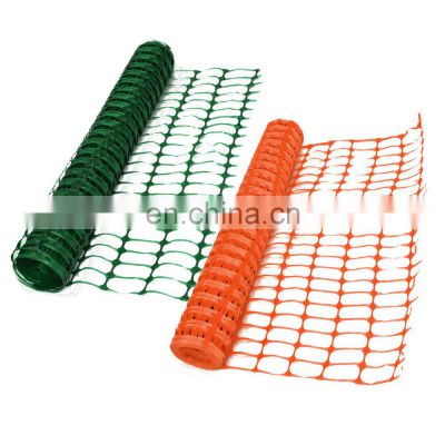 Cheap price high strength plastic barrier fence orange plastic safety fence warning mesh
