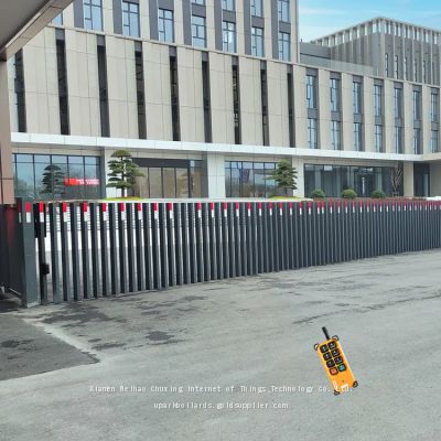 Private Residential In-ground Gate Simple Construction Low-power Remote Automatic Flexible Barrier Fence