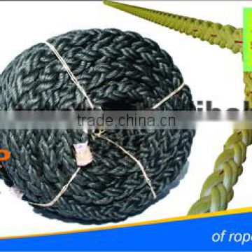 high quality 8 strands color twisted pp rope diameter 18.0 mm to 100.0 mm