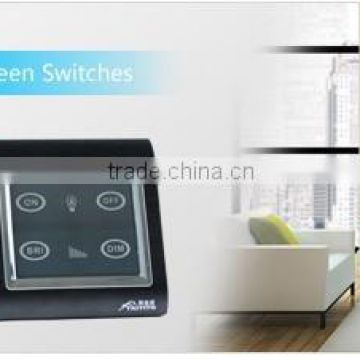 Zigbee Touching switch for smart home/Smart Touch Electrical Switch /intelligent touch switch in smart home