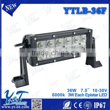7.5 inch 12V / 24V 6000K 3210LM 36W Waterproof LED Car Work Light Bar Fog Light for Truck / Trailer / SUV / ATV / OffRoad