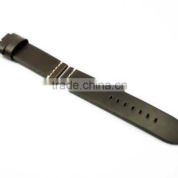Top Quality Hand Stitched Vintage Oil Leather Watch Straps