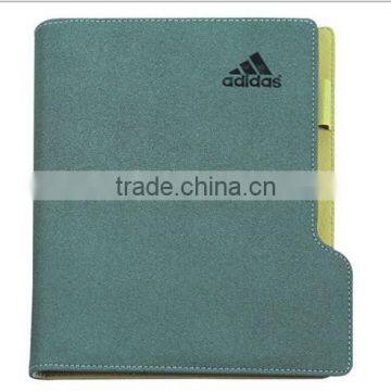 Top quality exercise note book , custom note pad book with pen