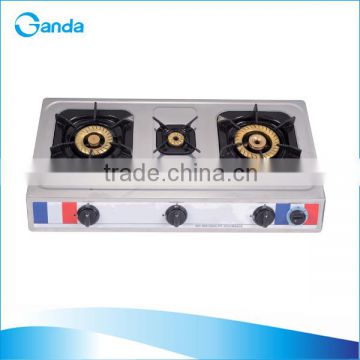 Portable Gas Stove S/S Top with Timer of 30 Minutes (S20-3T)
