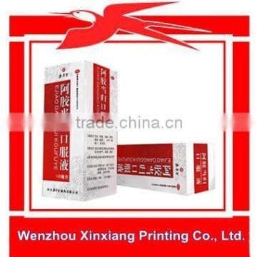 Customized Paper Pharmaceutical Boxes/Capsule Box ISO9001:2008