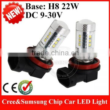 h8 h9 h11 H16 LED fog light 22W for Universal 12V 24V Car Truck White C -ree sumsung LED Headlamp                        
                                                Quality Choice