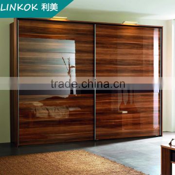 Wholesale veneer bedroom wardrobe acrylic wardrobe door designs india