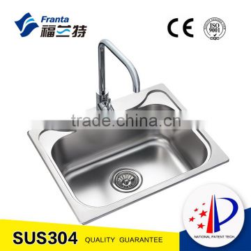 Model 18330 stainless steel countertop laundry sink