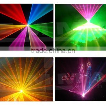 3.5 watts RGY RGB full color Animation Effect Stage Light, Laser Show System For Pub, Bar, Disco, Party