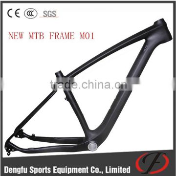 2016 Dengfu new 29er carbon mountain bike frame, mtb 29, telaio mtb carbonio cheap carbon mountain bike frame