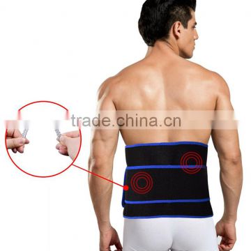 Best selling 2016 New Lumbar Back Support Exercise Belts Brace with Neoprene Material