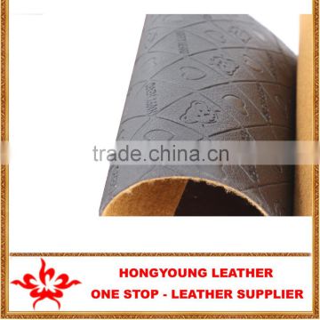 High quality embossing leather artificial ,OEM/ODM for various pattern with your logo