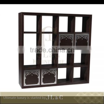 Luxury Solid Wood Cabinet Luxury Classic Furniture-AH07-02 Display Cabinet- JL&C Luxury Home Display Furniture