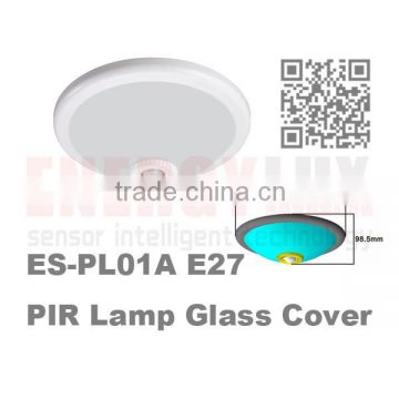 ES-PL01A E27 2*40W GLASS PIR sensor light lamp CEILING MOUNT