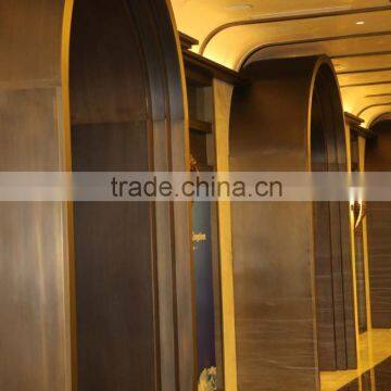 Luxury stainless steel door manufacturer