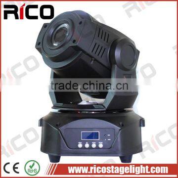 light spot lighting led wedding stage 75w spot moving head with flight case