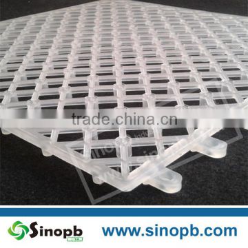 plastic interlocking floor mat 300mm