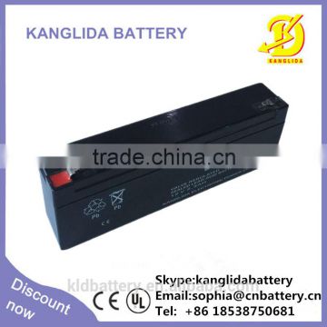 12v batteries, low self-discharge battery 12v2.3ah sealed acid battery hot sale