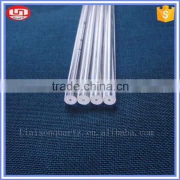 transparent polished quartz glass rods from chinese manufacturer