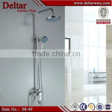 nickel chrome shower set, new design brass material alibaba shower set