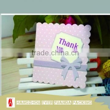 Good quality trendy paper signature gift card