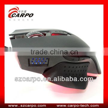 New product 6D game fun computer mouse with fashion LED C502
