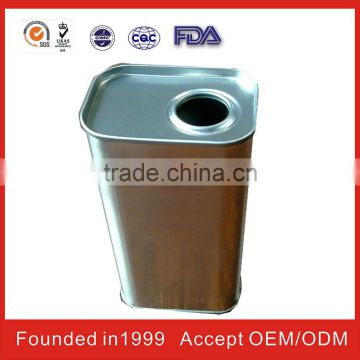china square tin 3 liter cooking oil for FDA