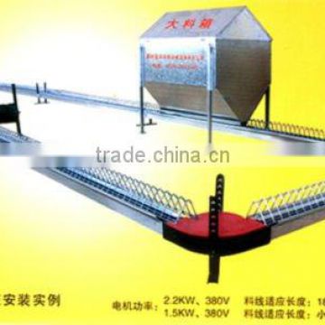 agricultural poultry chain feeding system