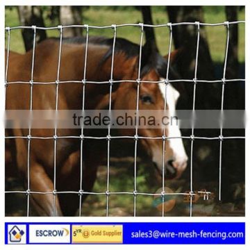 China Factory electro galvanized/hot dipped galvanized/PVC cattle fence(factory)