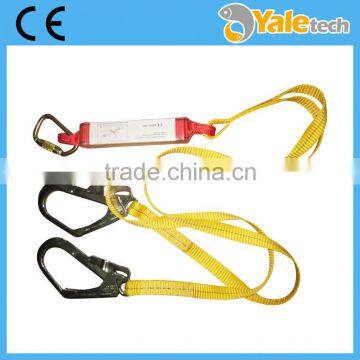 Safety lanyard ,safety webbing lanyard with Energy Absorber