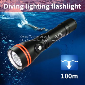 ARCHON C10R Diving Light  Scuba Diving Torch 1200LM LED Flashlight