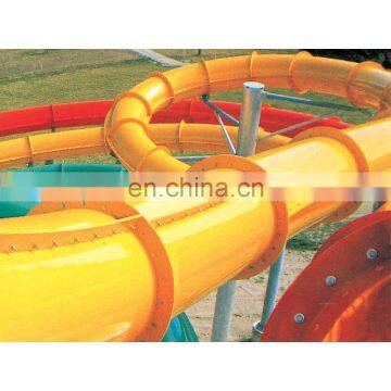 Top Quality Water Playground Equipment Fiberglass Water Slides For Amusement Park