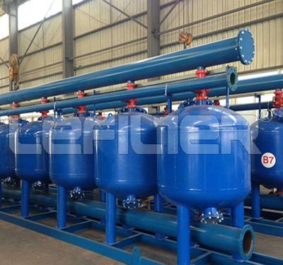 Control System Shallow Silica Sand Filter Equipment