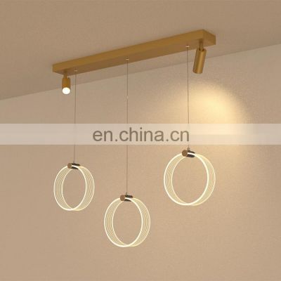Simple Hanging Indoor Decoration Living Room Bedroom Contemporary Chandelier Pendant Light