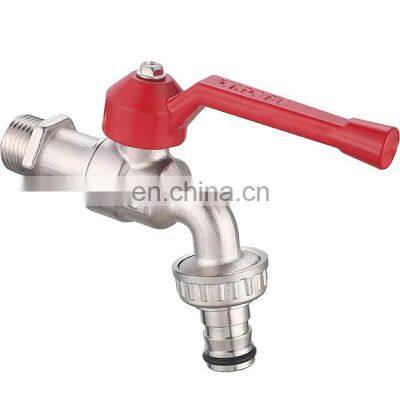 LIRLEE Durable Lockable Outdoor Garden Hose Female Brass Tap