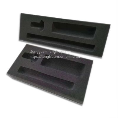 TongLi OEM And ODM Custom EVA EPE PU Foam Die Out Shape Black Foam Packing Material Cutting Foam Packaging