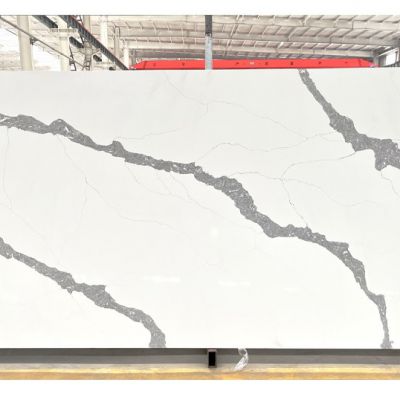 Code：6791，Calacatta artificial stone quartz slab kitchen countertops