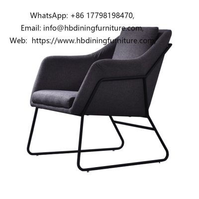 Metal structure sofa chair
