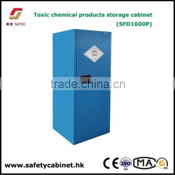 Dangerous Poison Chemical Storage Cabinet with 3 points lock