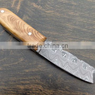 udk h97" custom handmade Damascus hunting knife / Skinner knife with Walnut wood handle