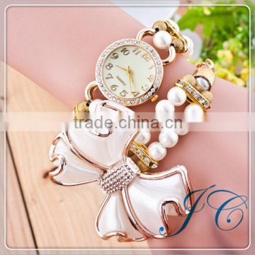 2015 New Style Personail Charm Bracelet Watch With Flower Shape