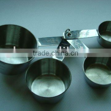 stainless steel set of 4 Measuring Spoon