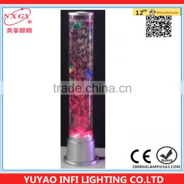 water lamps for wedding decoration bubble fish lamp