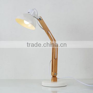 fancy led table lamp for home decorative for edision bulb Wooden table light
