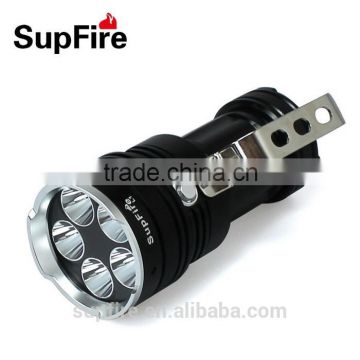 SupFire led flashlight with 3800 lumen brightness tactical led flashlight
