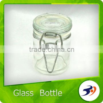 Multi-purpose Clear Glass Sealable Bottle