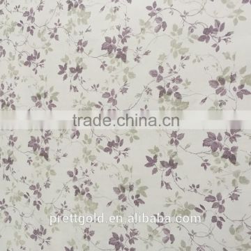 European Paper-Based PVC /CPP Surface Breathable Environmental Decorative Wallpaper P1340