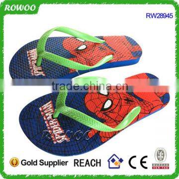 cheap wholesale fancy style hero picture printing eva sole kids cool flip flop